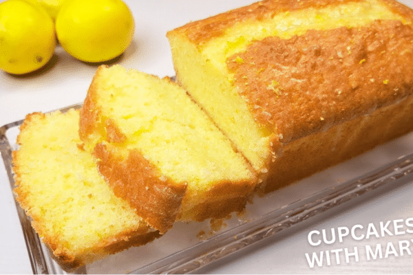 Moist Vanilla Lemon Pound Cake Recipe