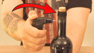 Quick & Easy Way to Remove a Wine Bottle Cork