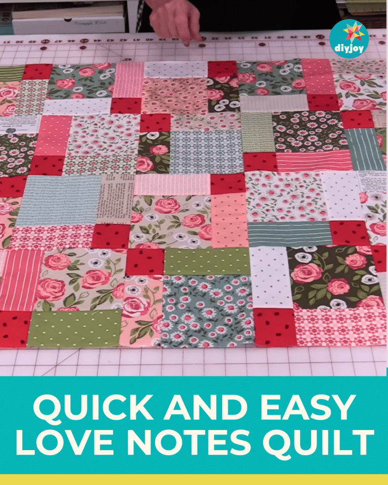 Quick and Easy Love Notes Quilt Tutorial