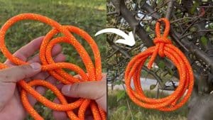 The Easiest Way to Coil Rope
