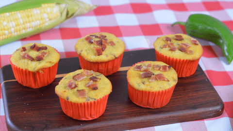Bacon Chili Cornbread Muffin Recipe (Made With Boxed Mix!) | DIY Joy Projects and Crafts Ideas