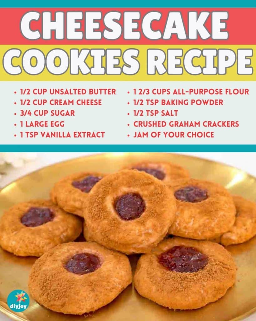 Easy Cheesecake Cookies Recipe