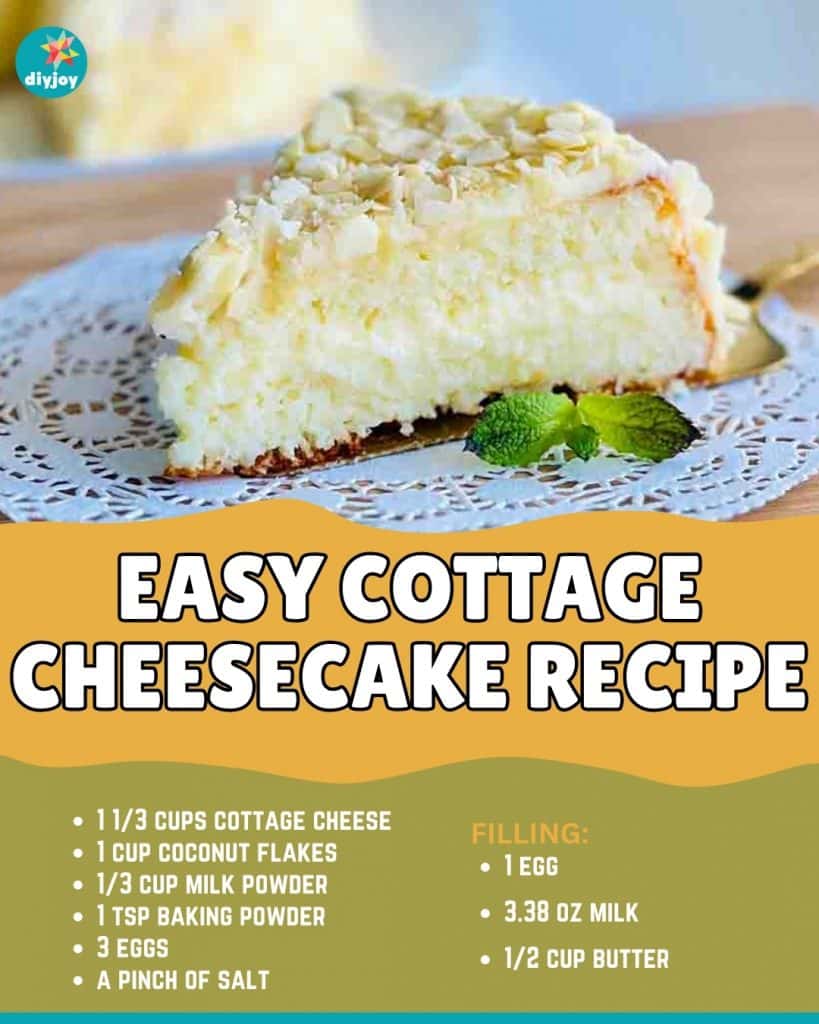 Easy Cottage Cheesecake Recipe
