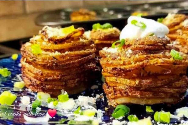 Easy Stacked Potatoes Recipe