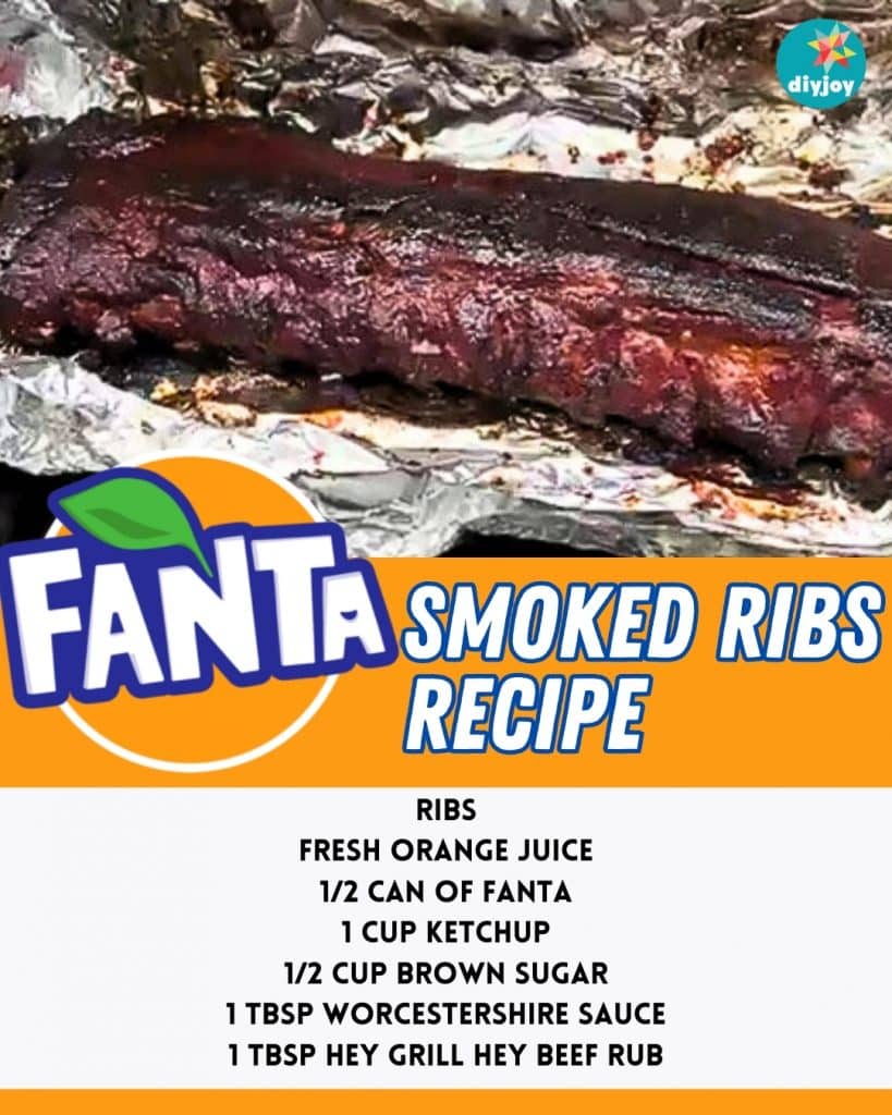 Orange Fanta Smoked Ribs Recipe
