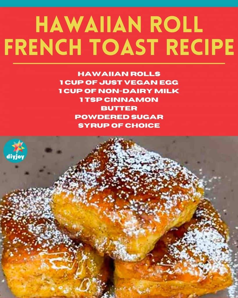 Hawaiian Roll French Toast Recipe