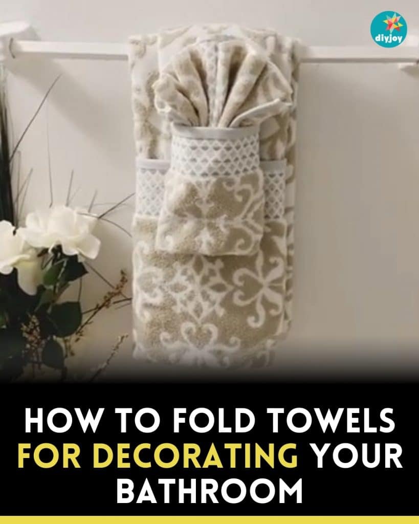 How to Fold Towels for Decorating Your Bathroom