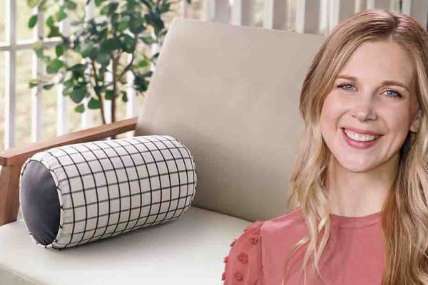 How to Make Bolster Pillow Tutorial