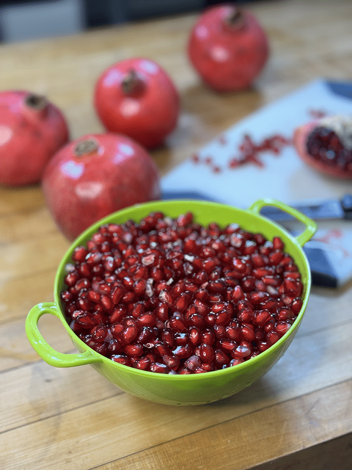 How to Peel a Pomegranate and Get Seeds for Homemade Pomegranate Salsa Recipes