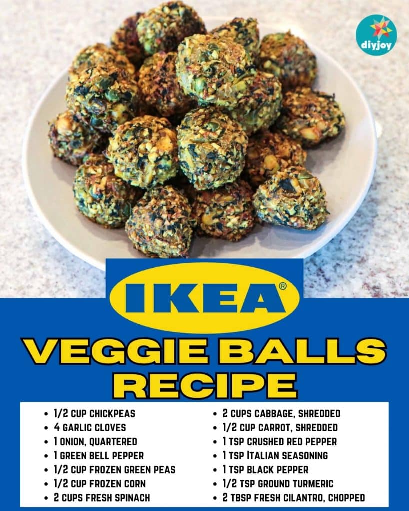 IKEA's Veggie Balls Recipe
