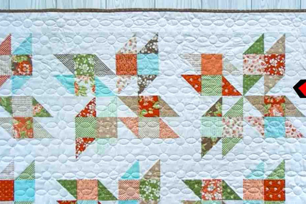 Layer Cake Latte Shortcut Quilt Tutorial