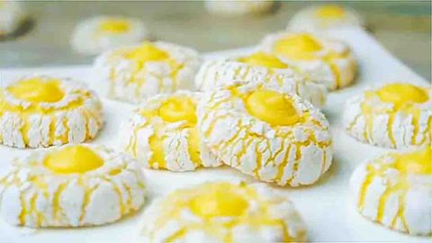 Lemon Curd Cookies Recipe | DIY Joy Projects and Crafts Ideas