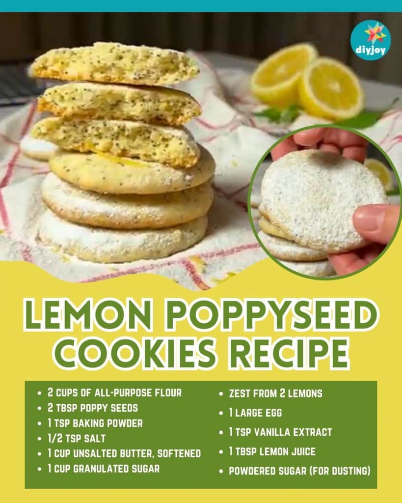 Lemon Poppyseed Cookies Recipe