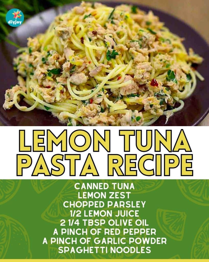 Lemon Tuna Pasta Recipe