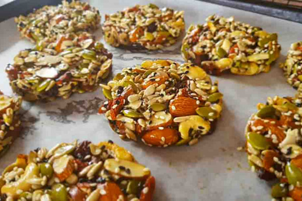 Mixed Nuts Breakfast Cookies Recipe