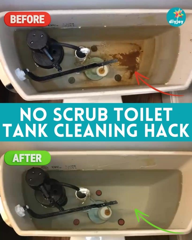 No Scrub Toilet Cleaning Hack