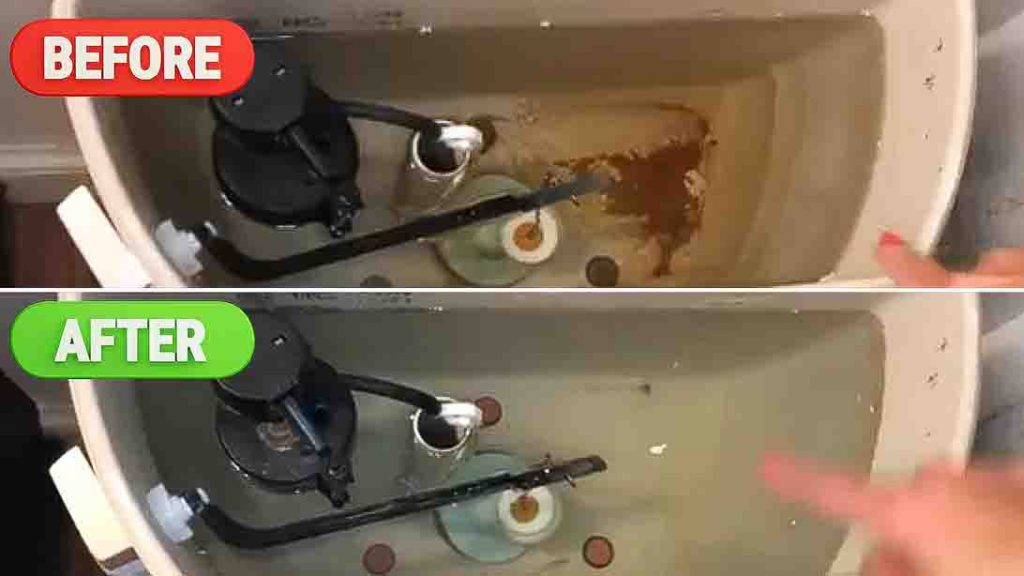 No Scrub Toilet Cleaning Hack