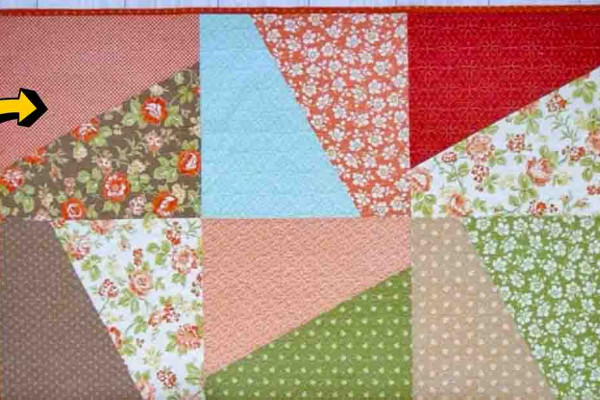 Slice and Dice Fat Quarter Quilt Tutorial