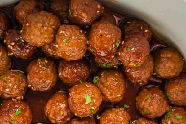 Slow Cooker Honey Garlic Meatballs Recipe