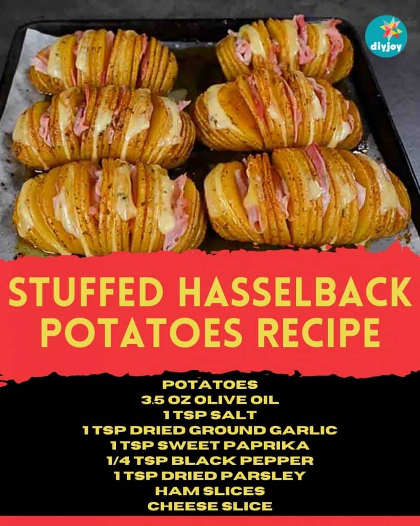 Stuffed Hasselback Potatoes Recipe