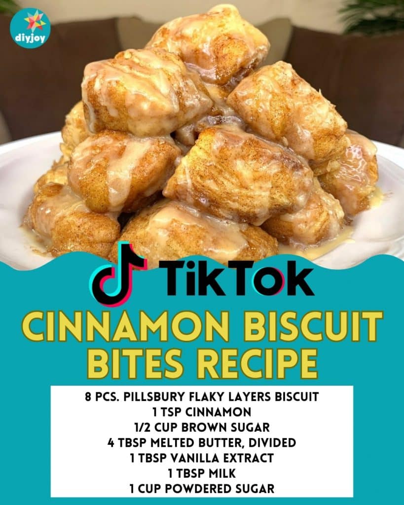TikTok Cinnamon Biscuit Bites Recipe
