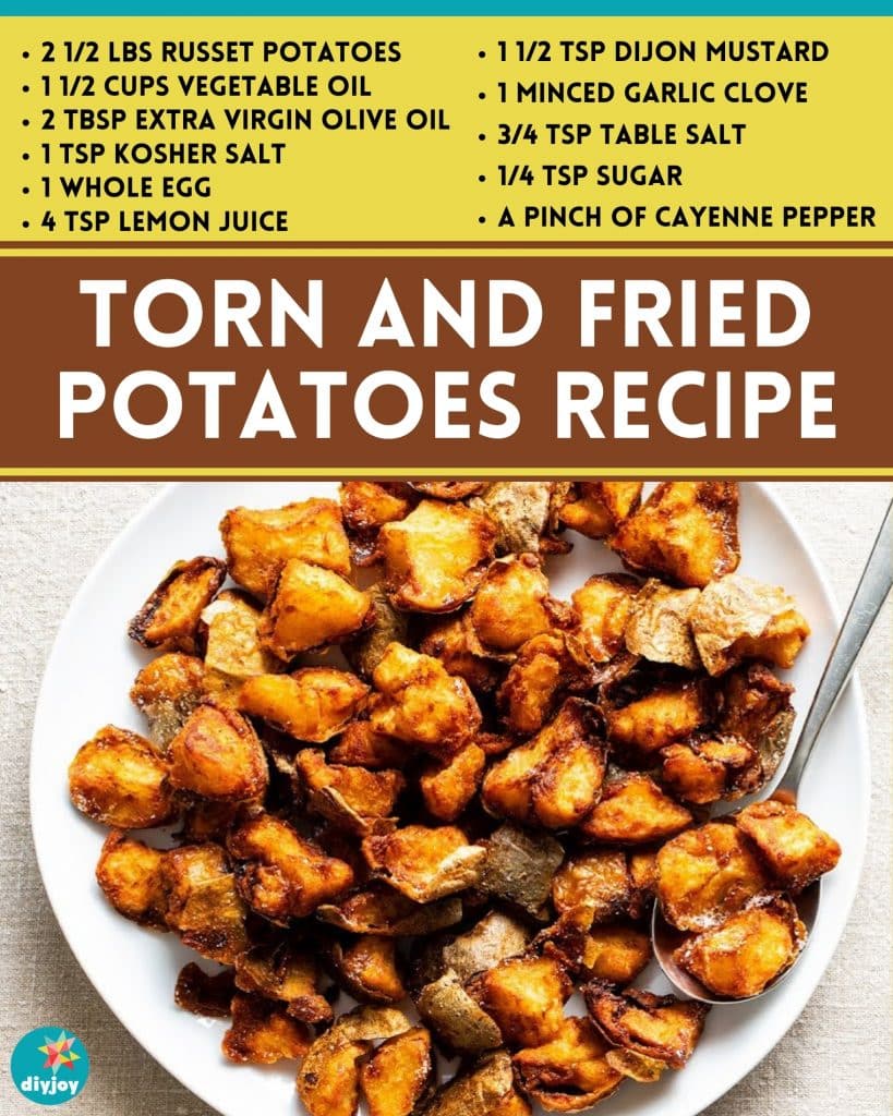 Torn and Fried Potatoes Recipe