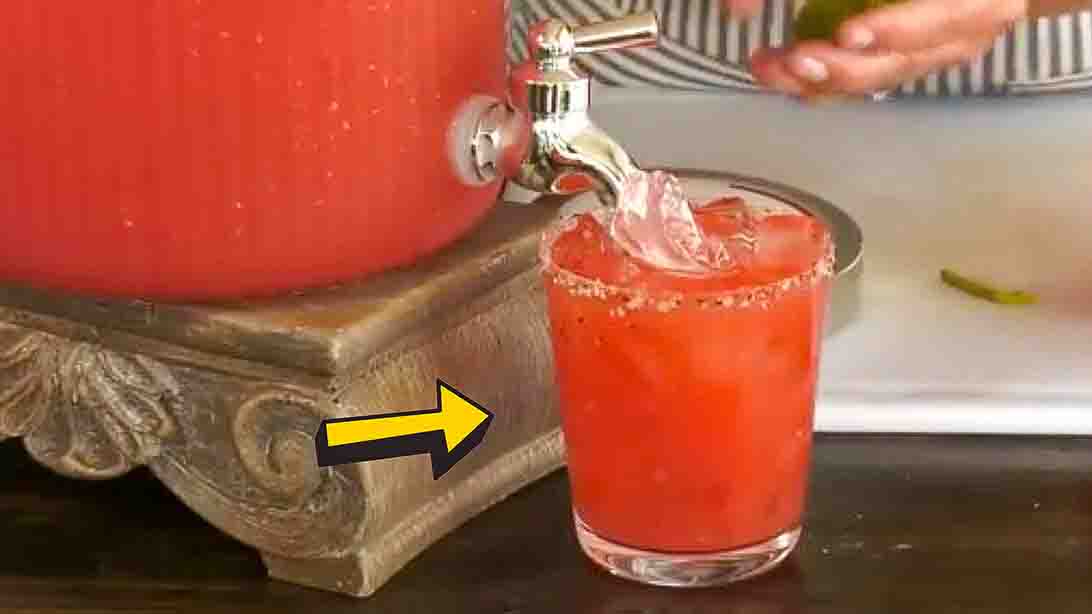 Watermelon Strawberry Agua Fresca Recipe | DIY Joy Projects and Crafts Ideas