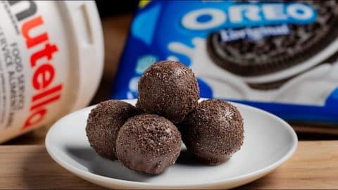 3-Ingredient Nutella Truffles Recipe | DIY Joy Projects and Crafts Ideas