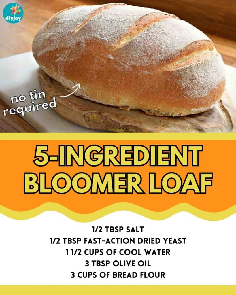 5-Ingredient Bloomer Loaf Recipe