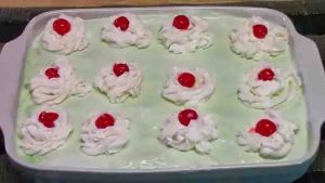 7UP Lime Jello Salad Recipe