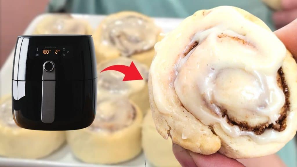 Air Fryer Cinnamon Rolls Recipe