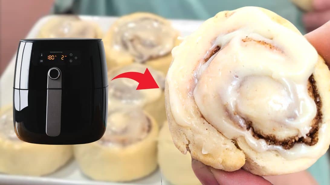 Air Fryer Cinnamon Rolls Recipe | DIY Joy Projects and Crafts Ideas