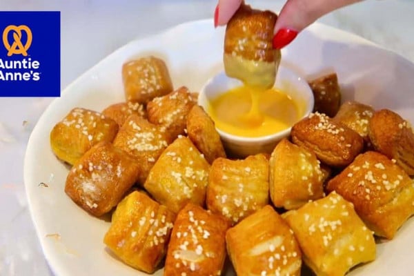 Auntie Anne's Soft Pretzel Bites Copycat Recipe