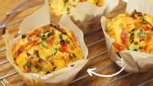 Breakfast Pizza Muffins Recipe