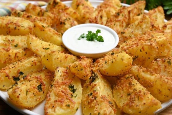 Crispy Wedge Potatoes Recipe