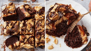 Crowd-Pleaser Chocolate Peanut Butter Cake Recipe