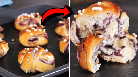 Easy Blueberry Swirl Buns Recipe | DIY Joy Projects and Crafts Ideas