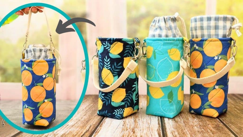 Easy Bottle Bag Tutorial