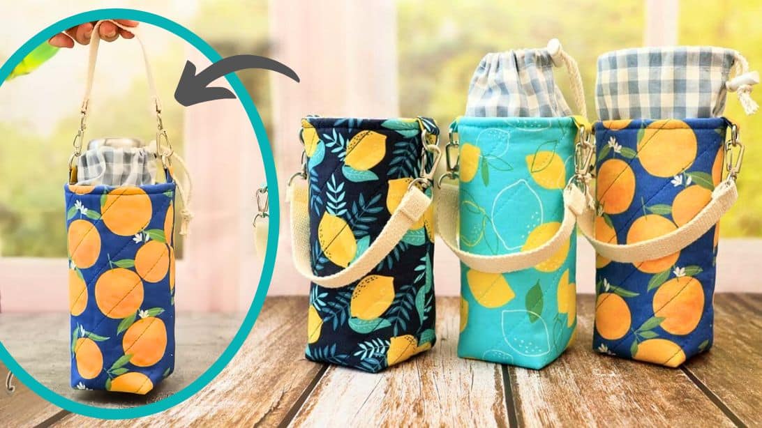 Easy Bottle Bag Tutorial | DIY Joy Projects and Crafts Ideas