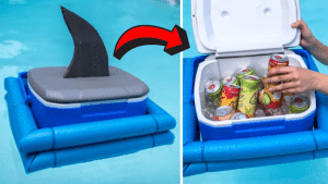 Easy DIY Floating Shark Cooler Tutorial