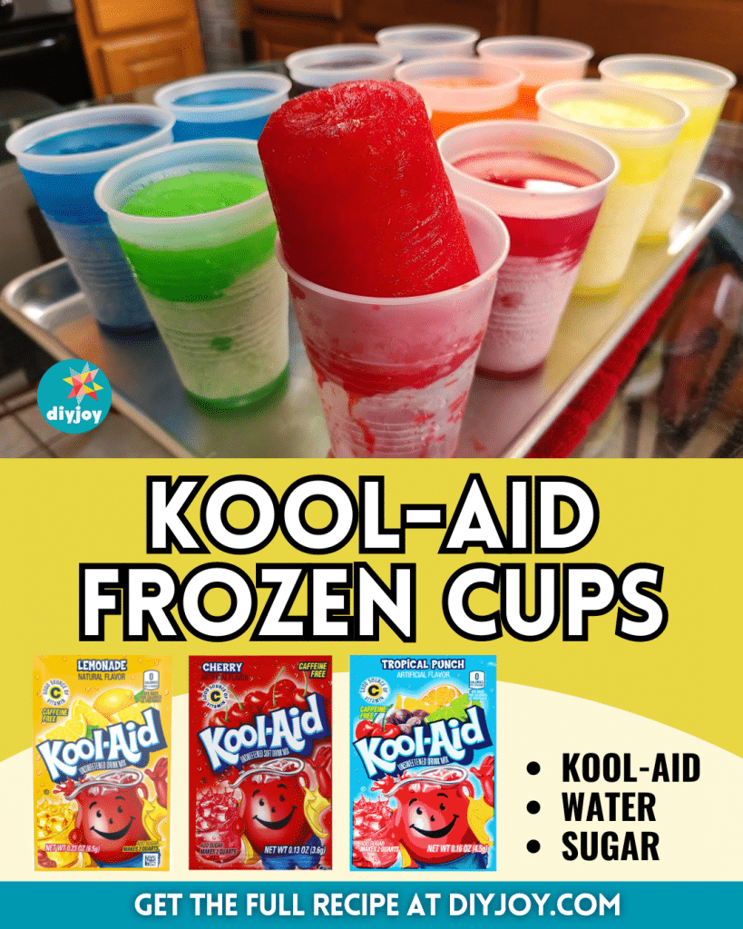 Easy KoolAid Frozen Cups Recipe