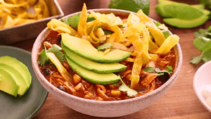 Easy Stovetop Chicken Tortilla Soup Recipe