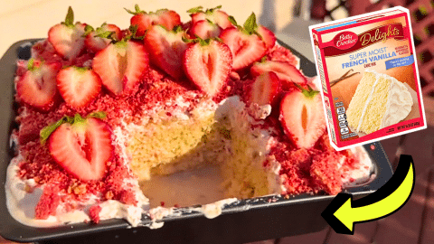 Easy Strawberry Tres Leches Cake Recipe | DIY Joy Projects and Crafts Ideas