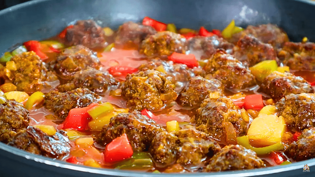 Easy Sweet and Sour Meatballs Recipe