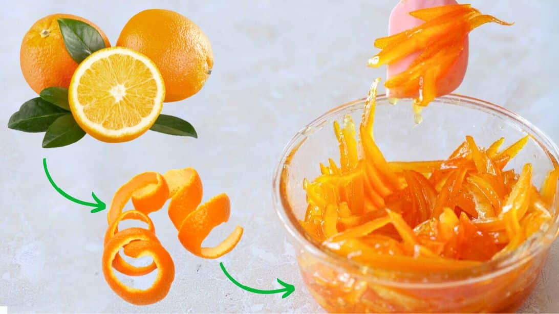 Homemade Candied Orange Peels | DIY Joy Projects and Crafts Ideas