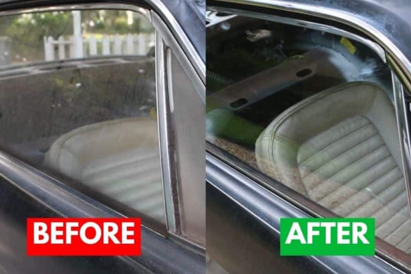 How to Clean Car Windows Glass (Cheap and Easy)