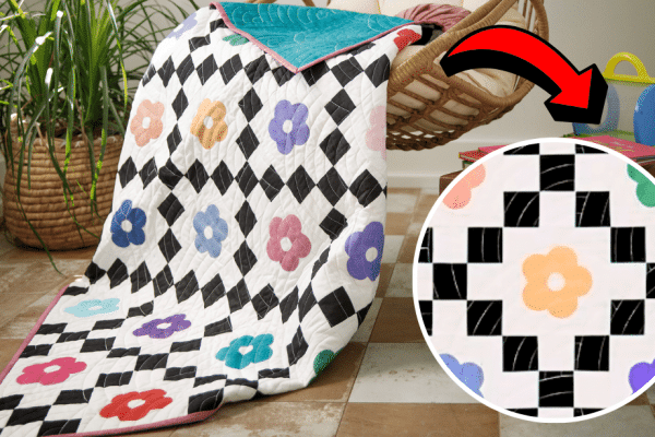 How to Make a Flower Child Baby Quilt