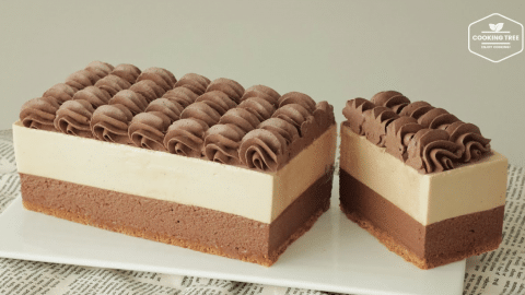 No-Bake Coffee Chocolate Cheesecake Recipe | DIY Joy Projects and Crafts Ideas