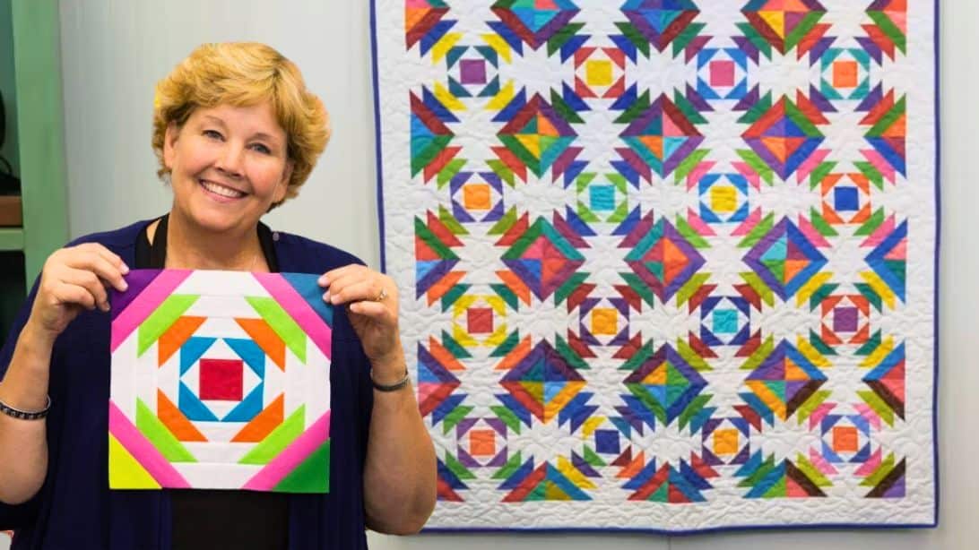 Pineapple Quilt With Jenny Doan | DIY Joy Projects and Crafts Ideas