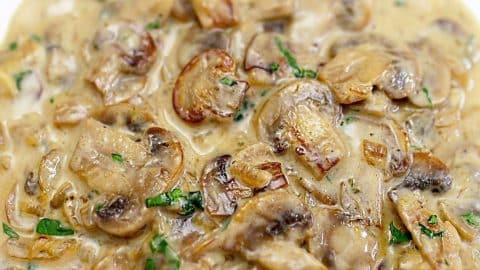 Quick and Easy Creamy Mushroom Sauce | DIY Joy Projects and Crafts Ideas